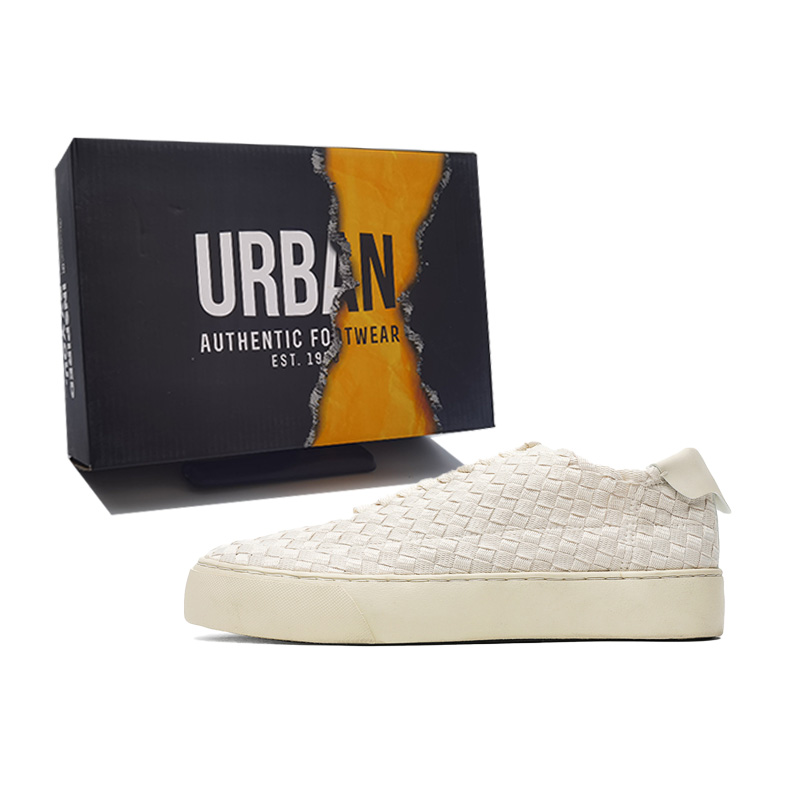 

URBAN AUTHENTIC Низкие скейтерские кросcовки мужские экрю, цвет Ecru
