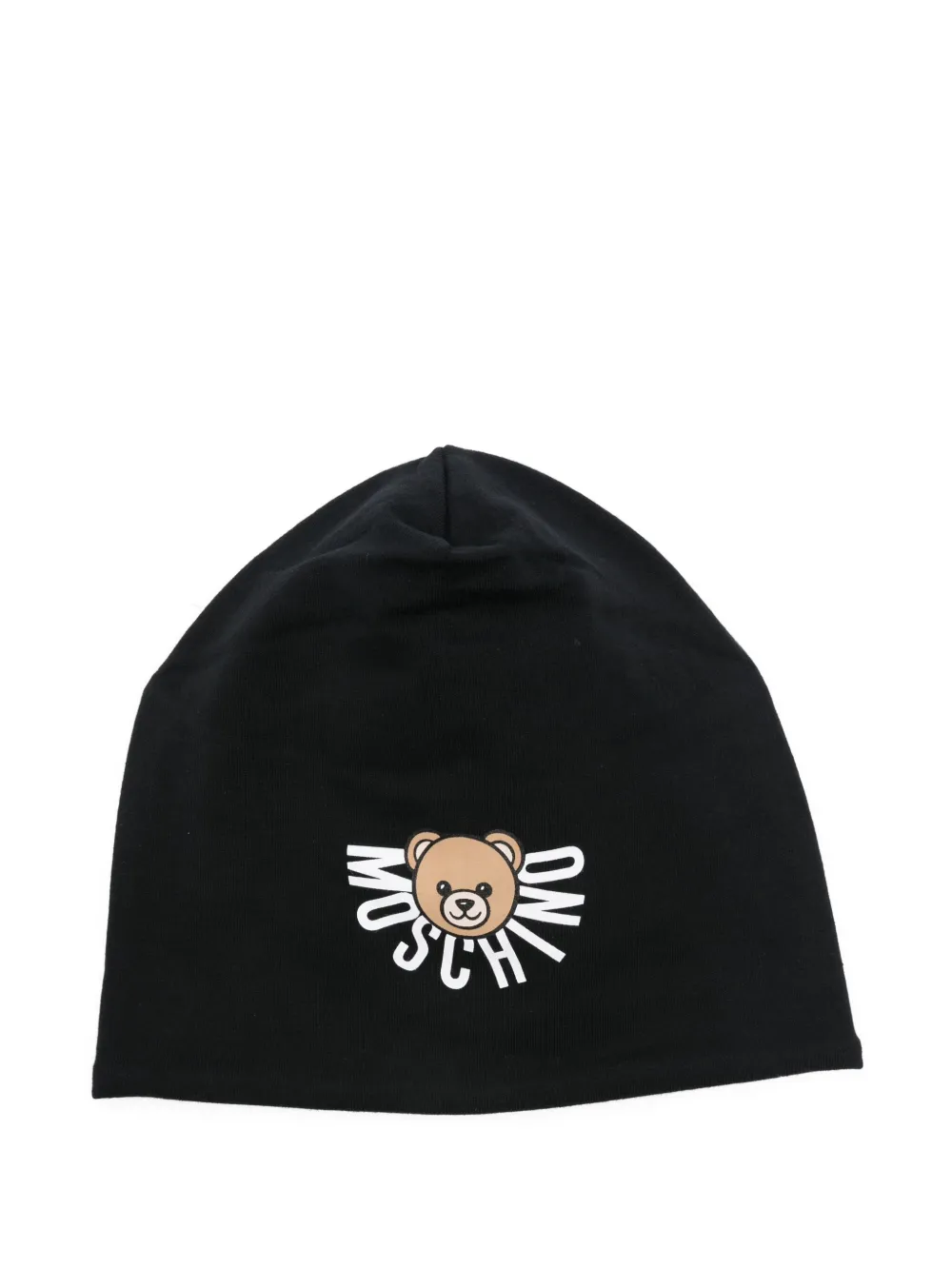 

Шапочка с логотипом Teddy Bear Moschino Kids, черный