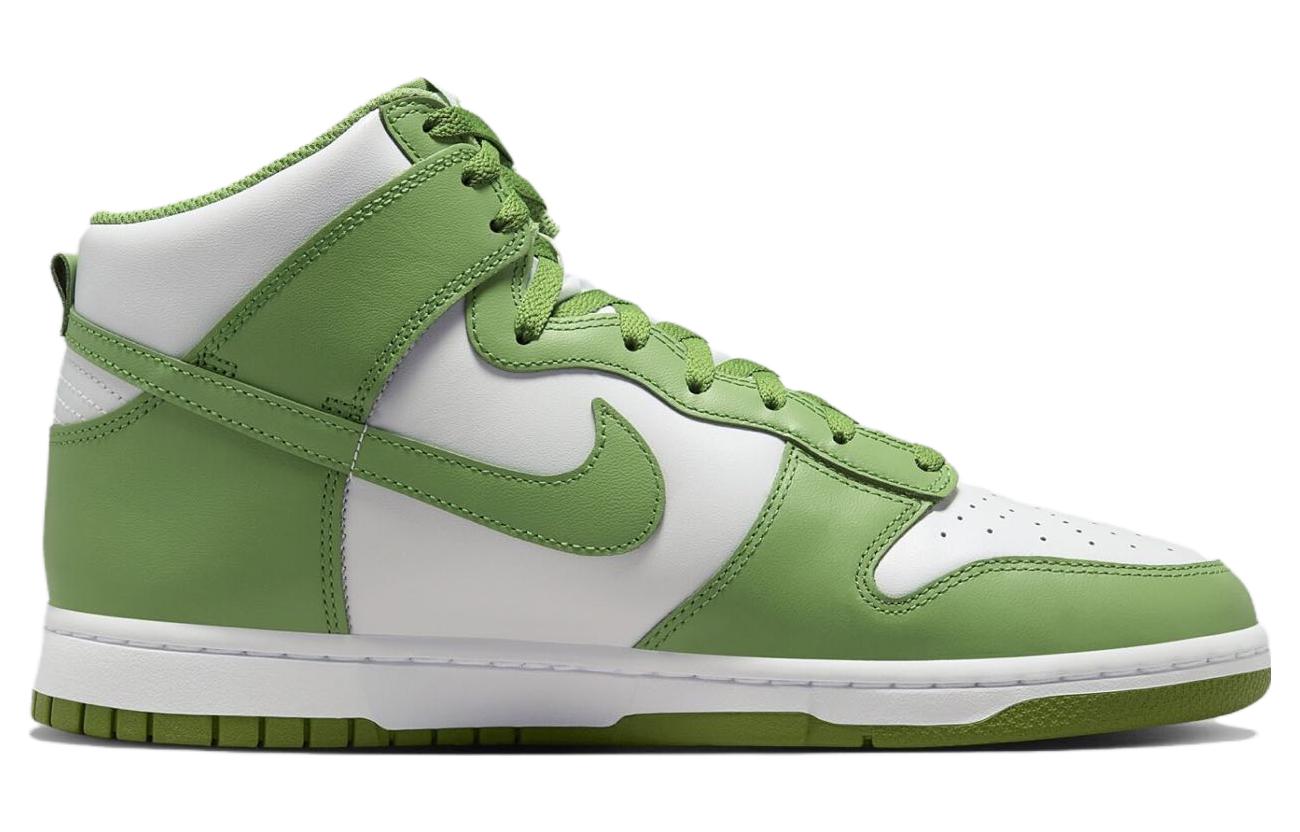 Nike Dunk High Chlorophyll Зеленый Белый — фото 2