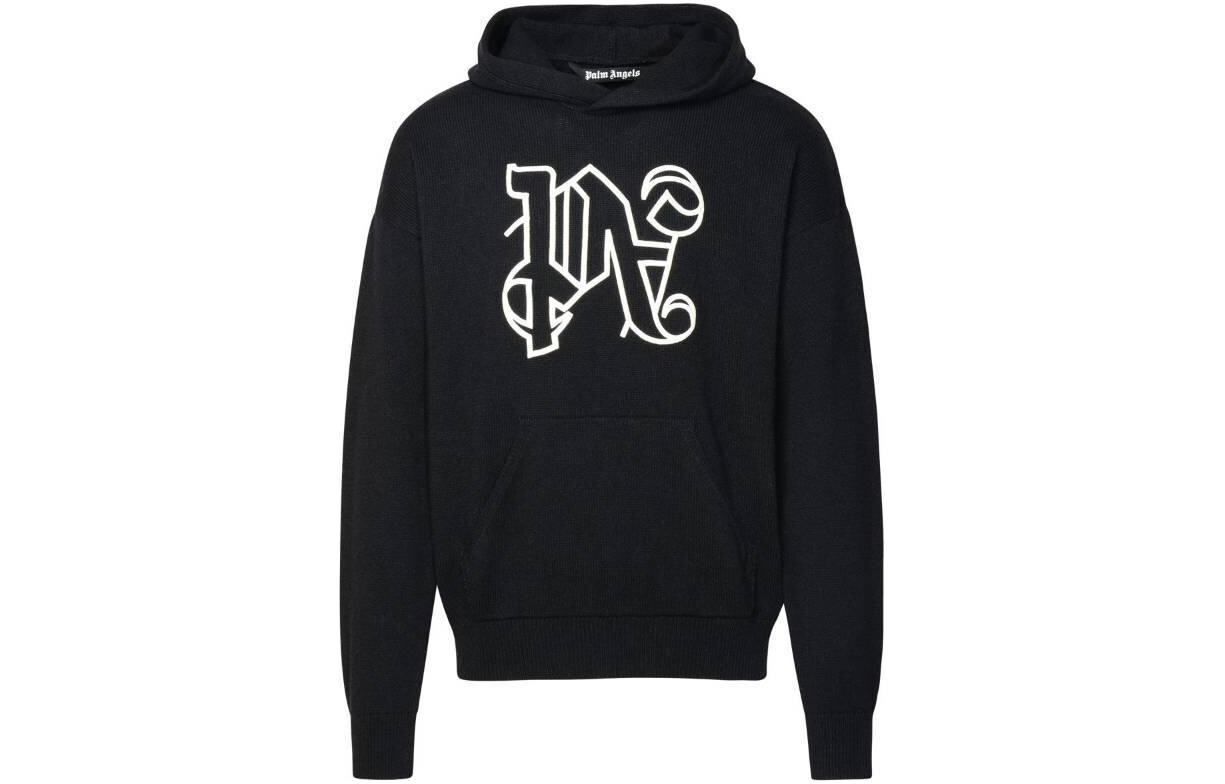 

Толстовка мужская черная Palm Angels, черный