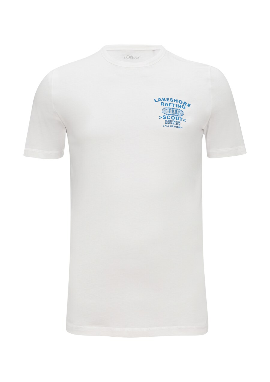 

Классическая футболка s.Oliver Shirt, белый