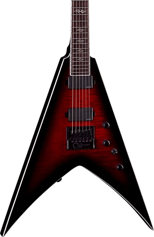 

Электрогитара Dean Vengeance Select Evertune Fluence Electric Guitar, Black Cherry Burst