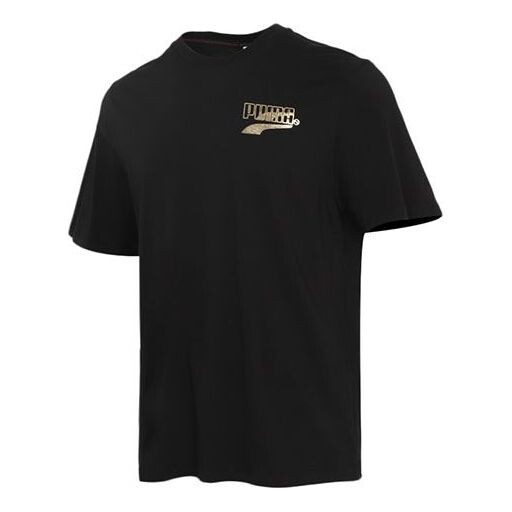 

Футболка team graphic t-shirt 'black' Puma, черный