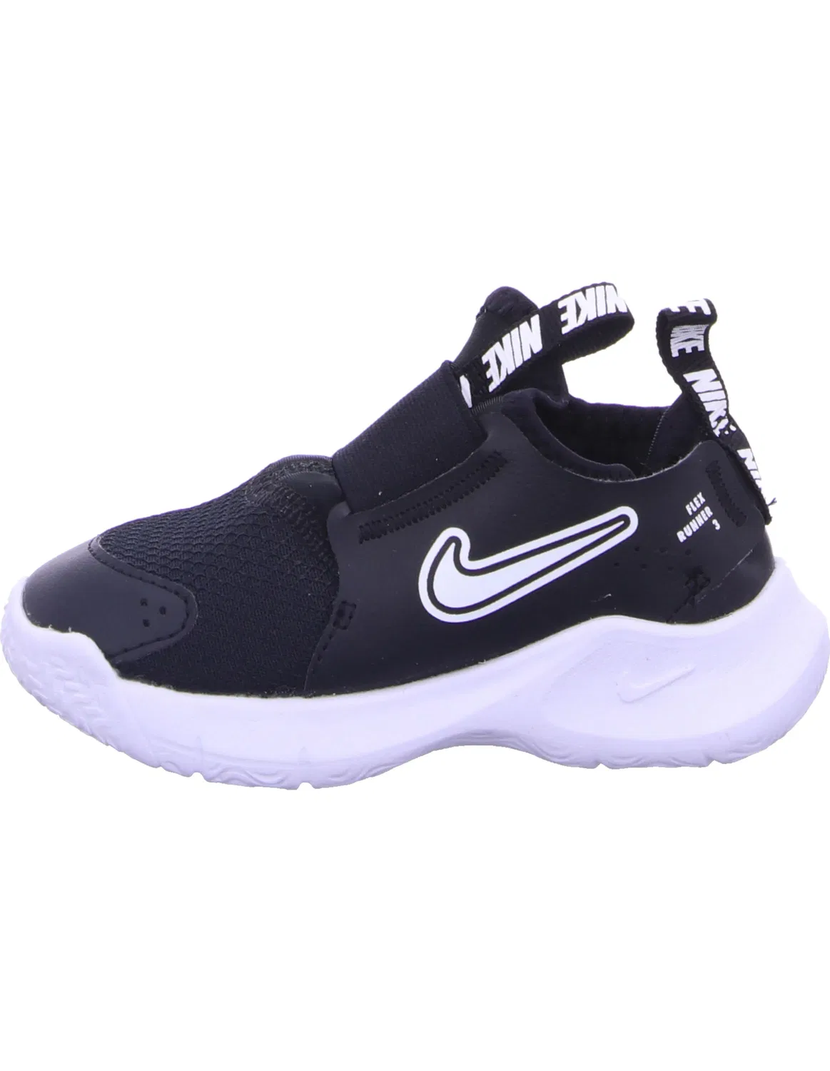 Кроссовки низкие Flex Runner 3, Nike Sportswear, черный/белый — фото 4