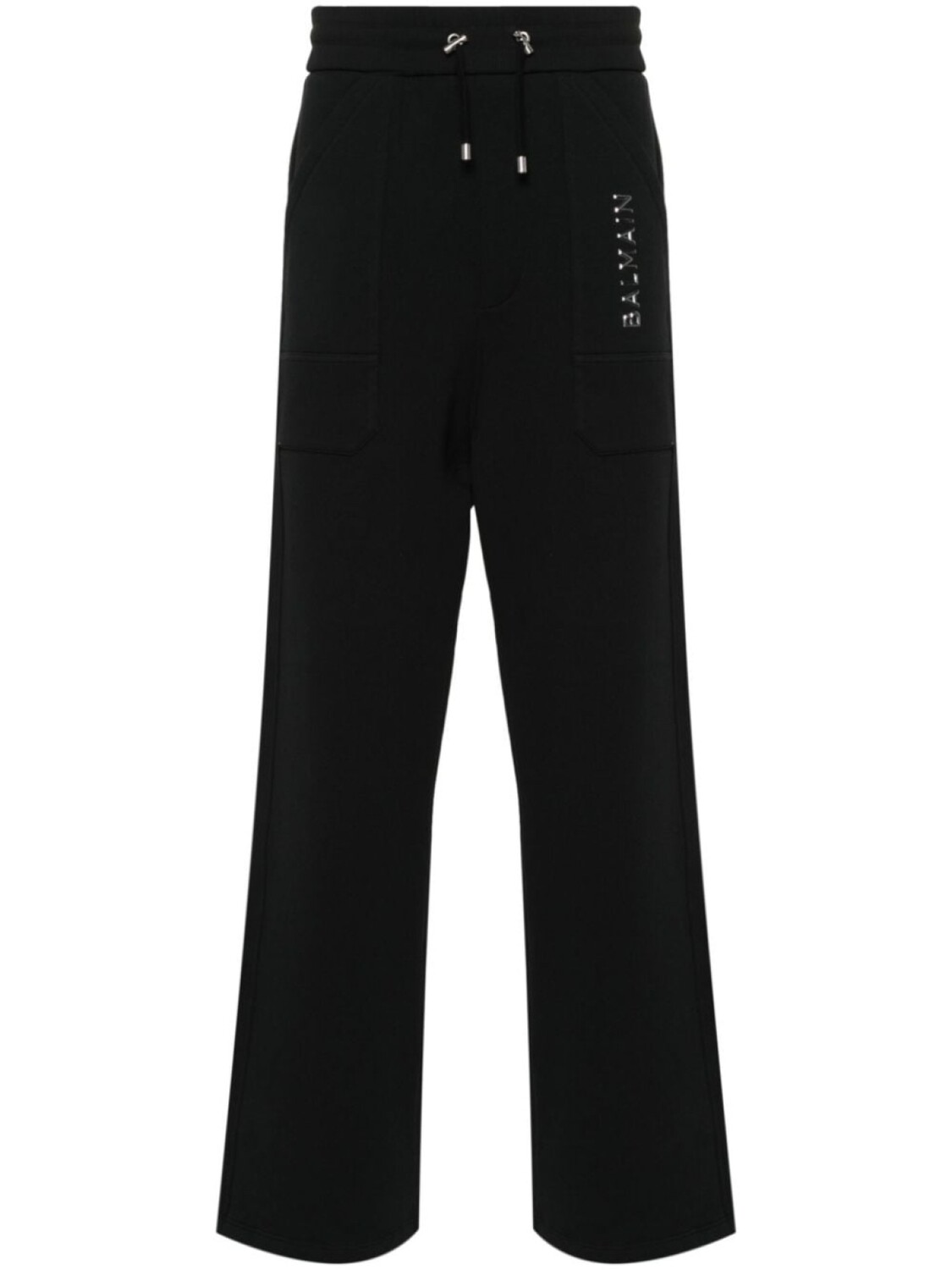 

Balmain спортивные брюки широкого кроя, черный