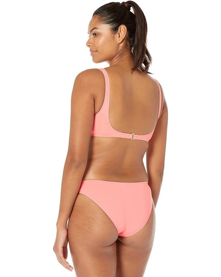 

Топ бикини Billabong Sol Searcher Seamed Tank Bikini Top, цвет Lifes A Peach
