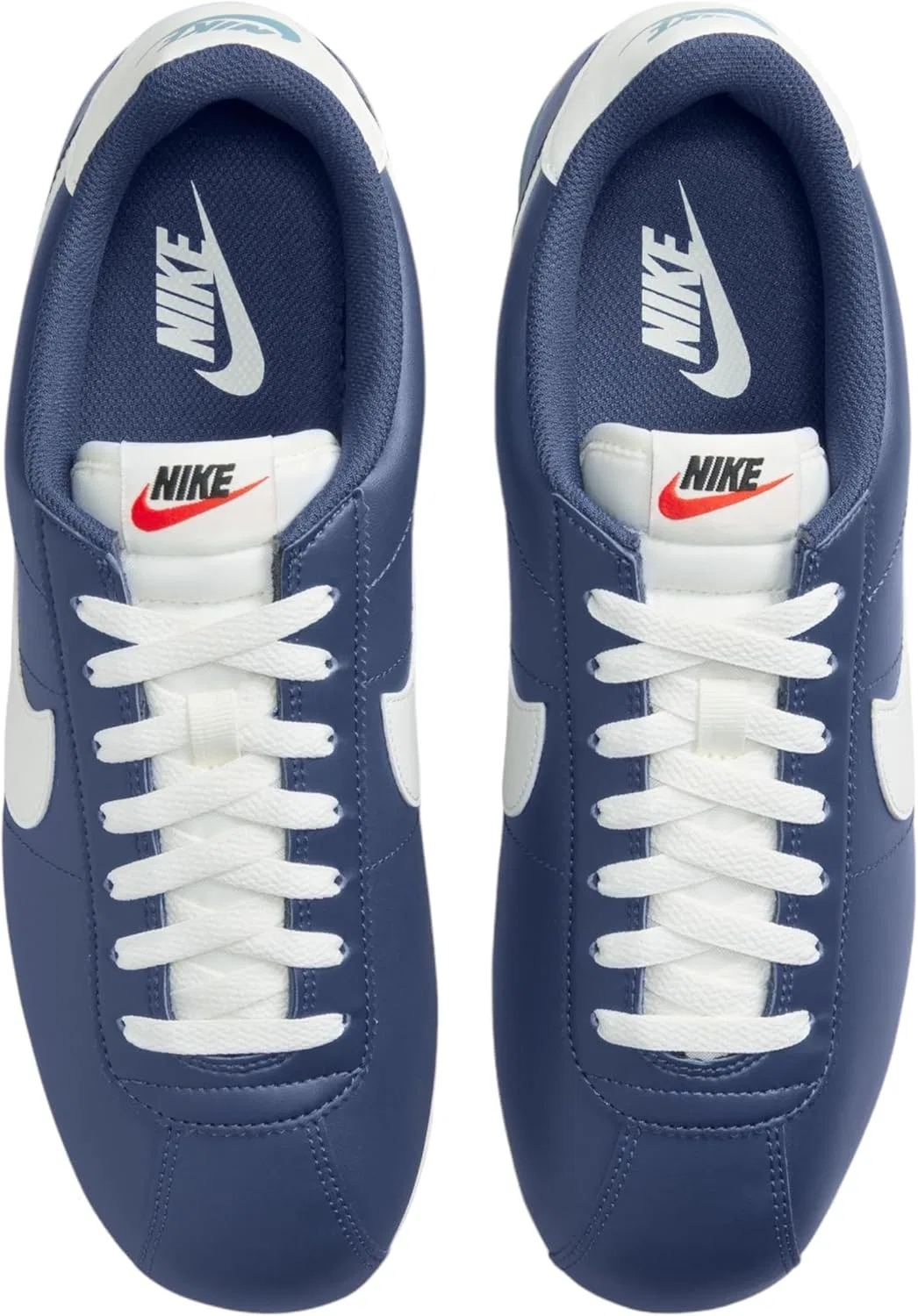 Мужские кроссовки Nike Cortez, белый/черный/синий — фото 4