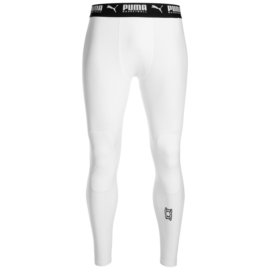 

Узкие спортивные брюки PUMA Hoops Team, белый