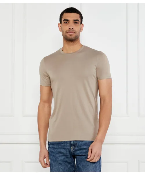 

Футболка Slim fit Armani Exchange, бежевый