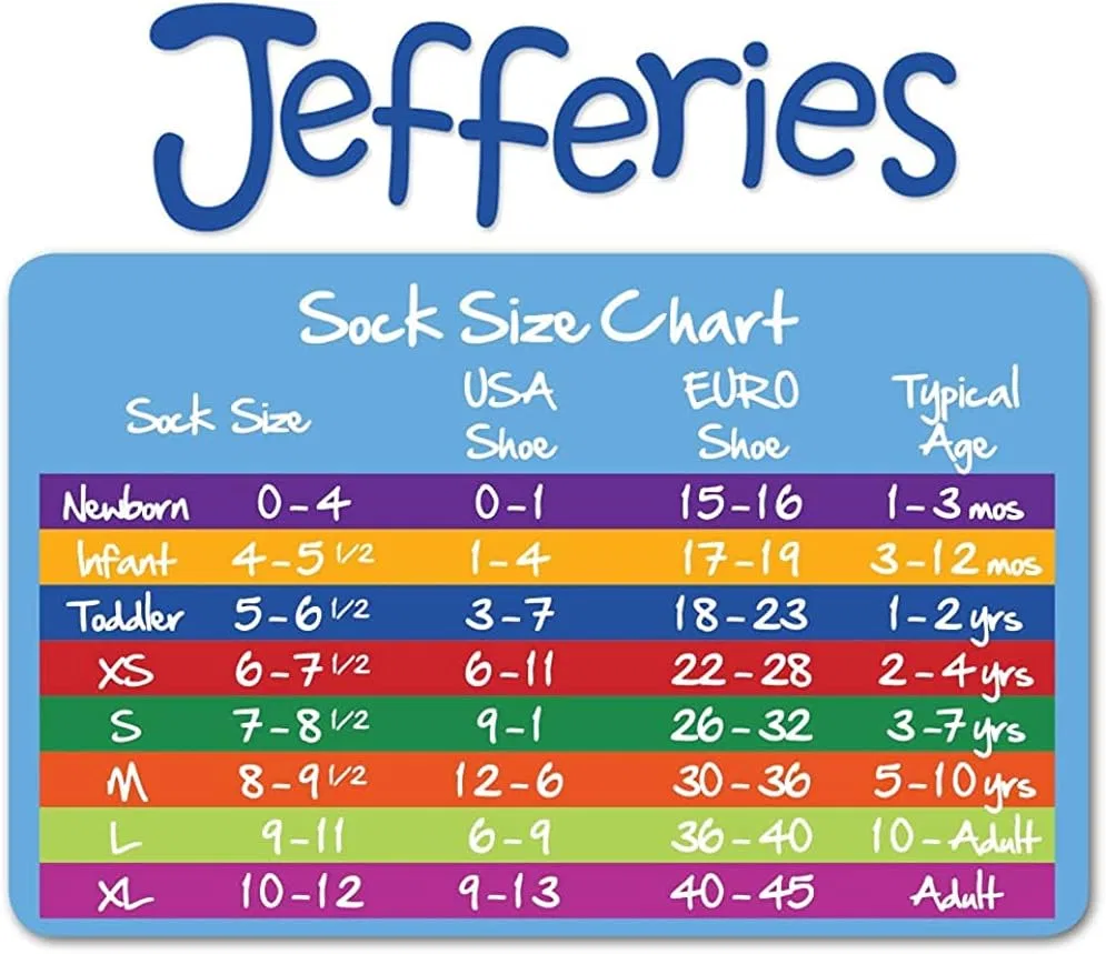 Детские бесшовные спортивные носки Jefferies Socks с полумягкой подкладкой, 6 пар в упаковке, Navy — фото 4