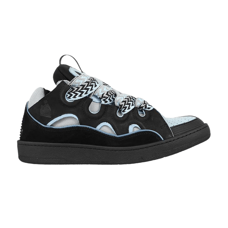 

Кроссовки Lanvin Curb Sneakers 'Black Light Blue', черный