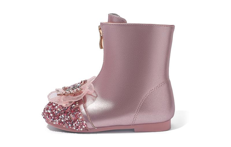 

ABC DOUKIDS нескользящие антиударные детские ботинки Kids' ABCdoukids, розовый