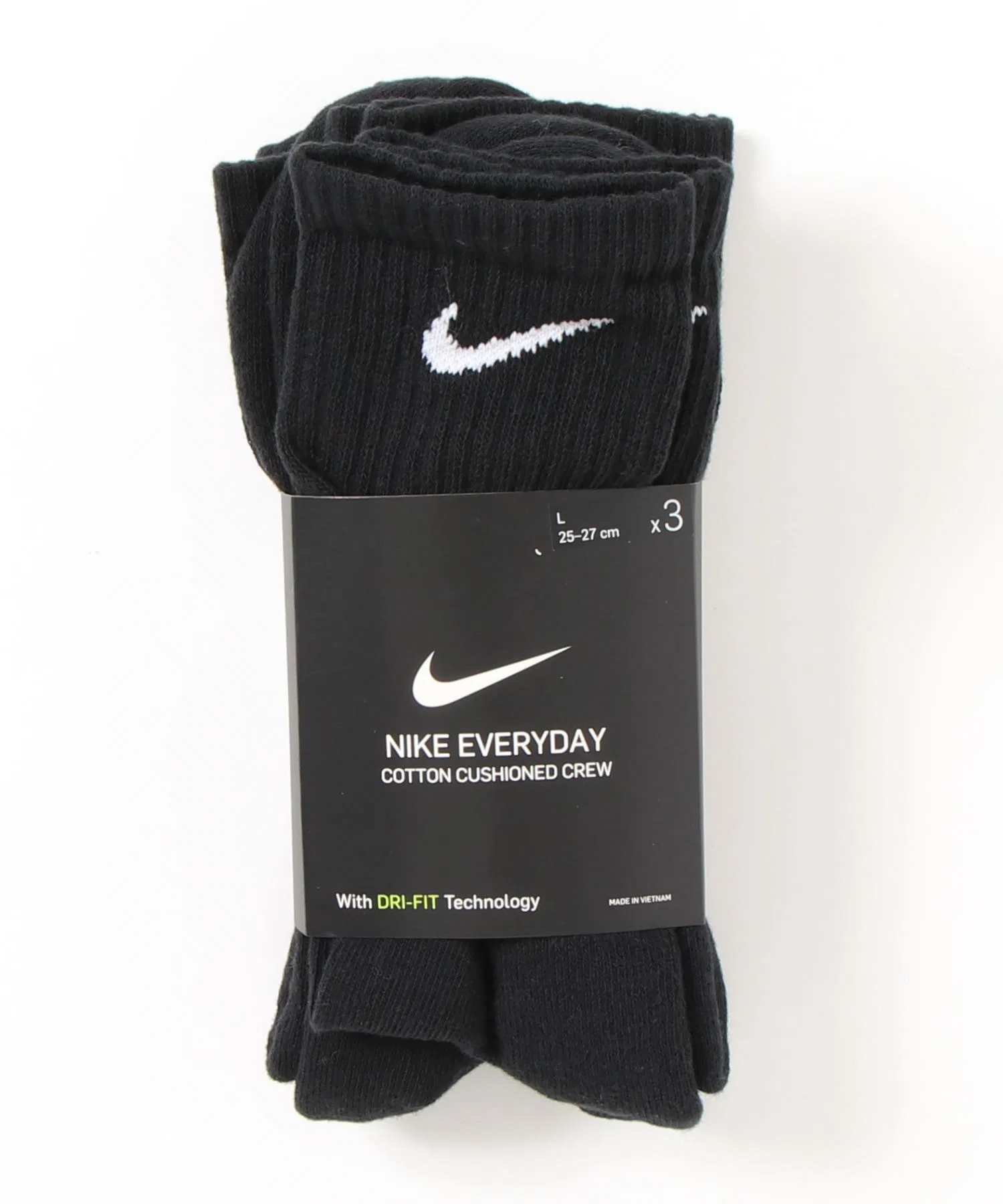 Одежда Nike: Носки Nike 3P Everyday Cushion Crew Socks — фото 2