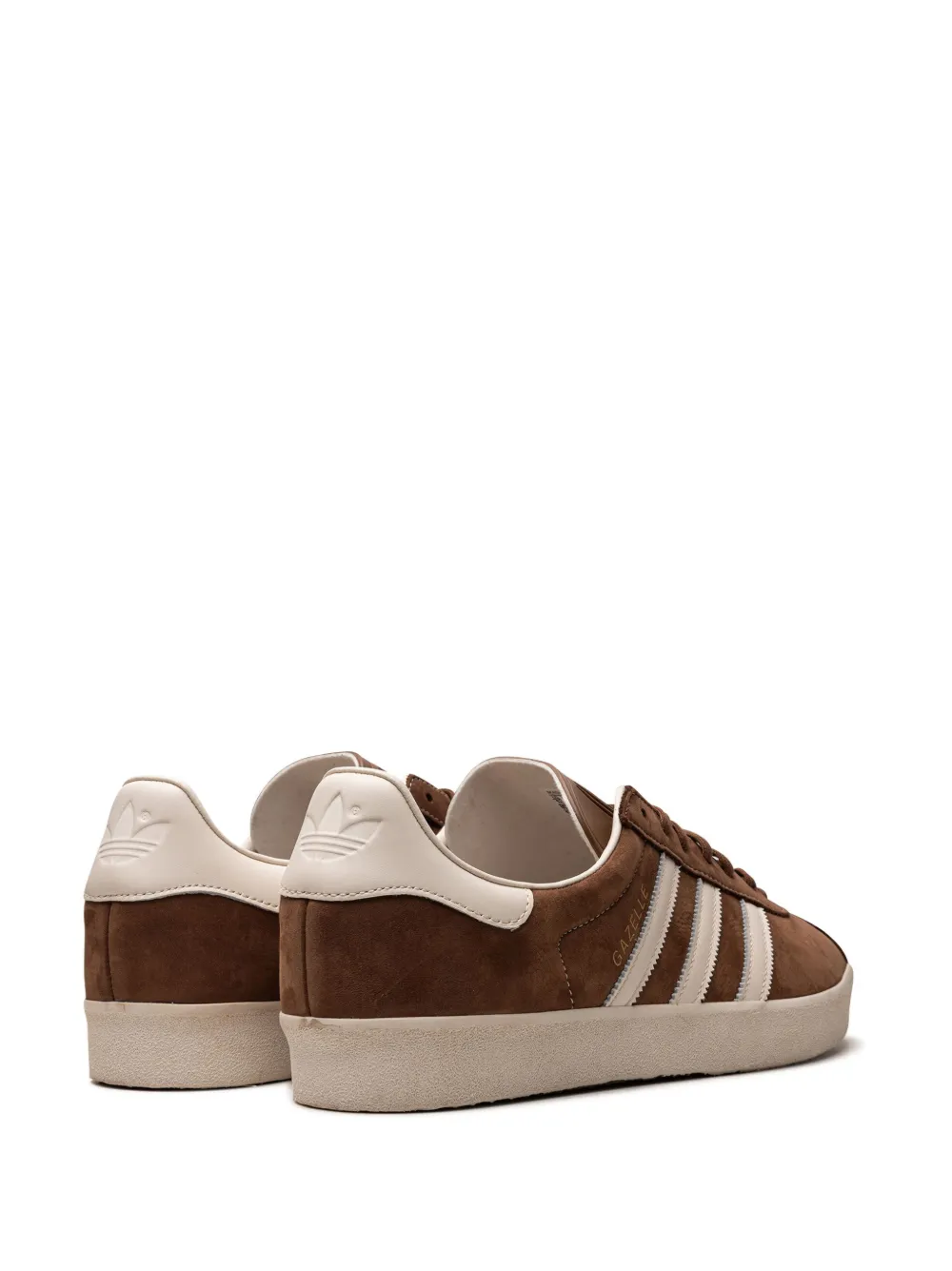 Кеды Gazelle 3-Stripes adidas, коричневый — фото 3