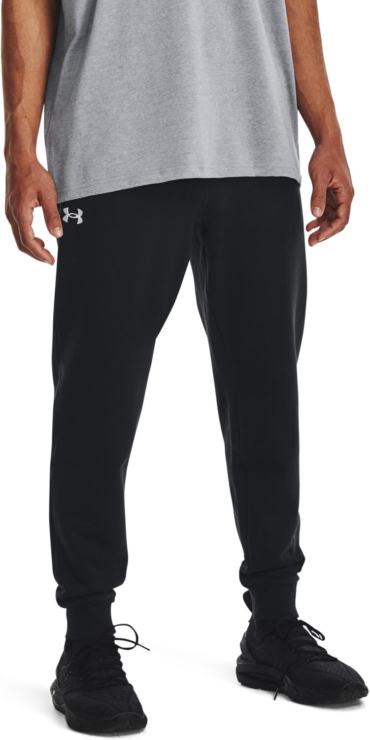 

Флисовые джоггеры Rival Under Armour, цвет Black/White