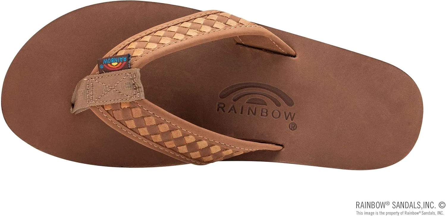 Сандалии двухслойные Rainbow, красное дерево Rainbow Sandals — фото 3