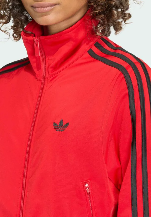 Классическая тренировочная куртка firebird Adidas Originals, Better Scarlet/Black — фото 3