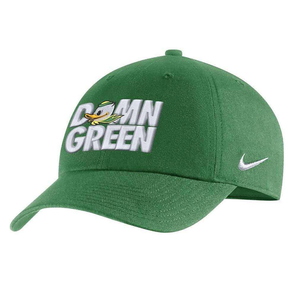 

Мужская регулируемая кепка Nike Green Oregon Ducks Grass Is Green Heritage 86, цвет Uoo Green