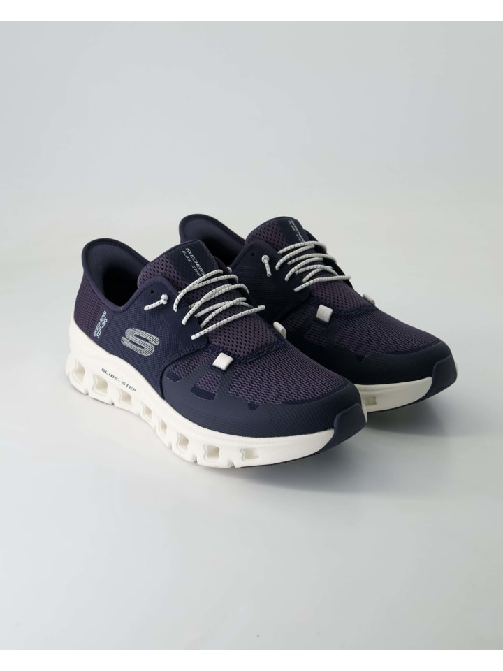 

Кроссовки на шнуровке Skechers, синий