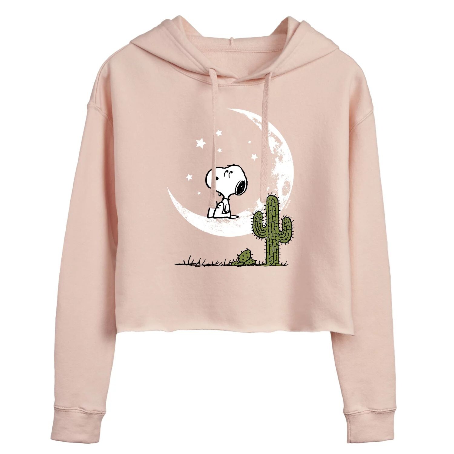 

Худи с рисунком Peanuts Moon Licensed Character, розовый