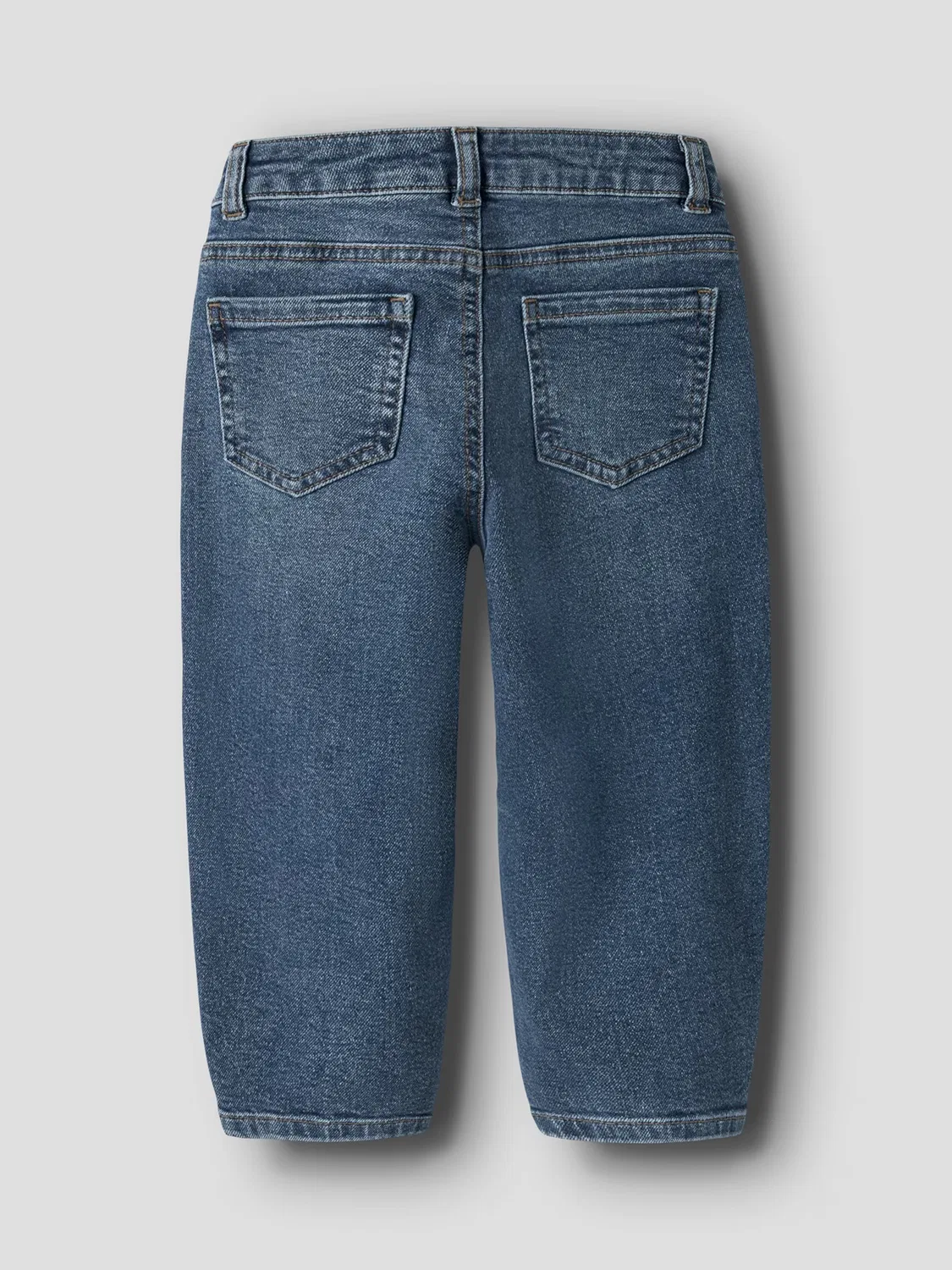Джинсы Name It Barrel Jeans NMFBella темно-синего цвета — фото 2