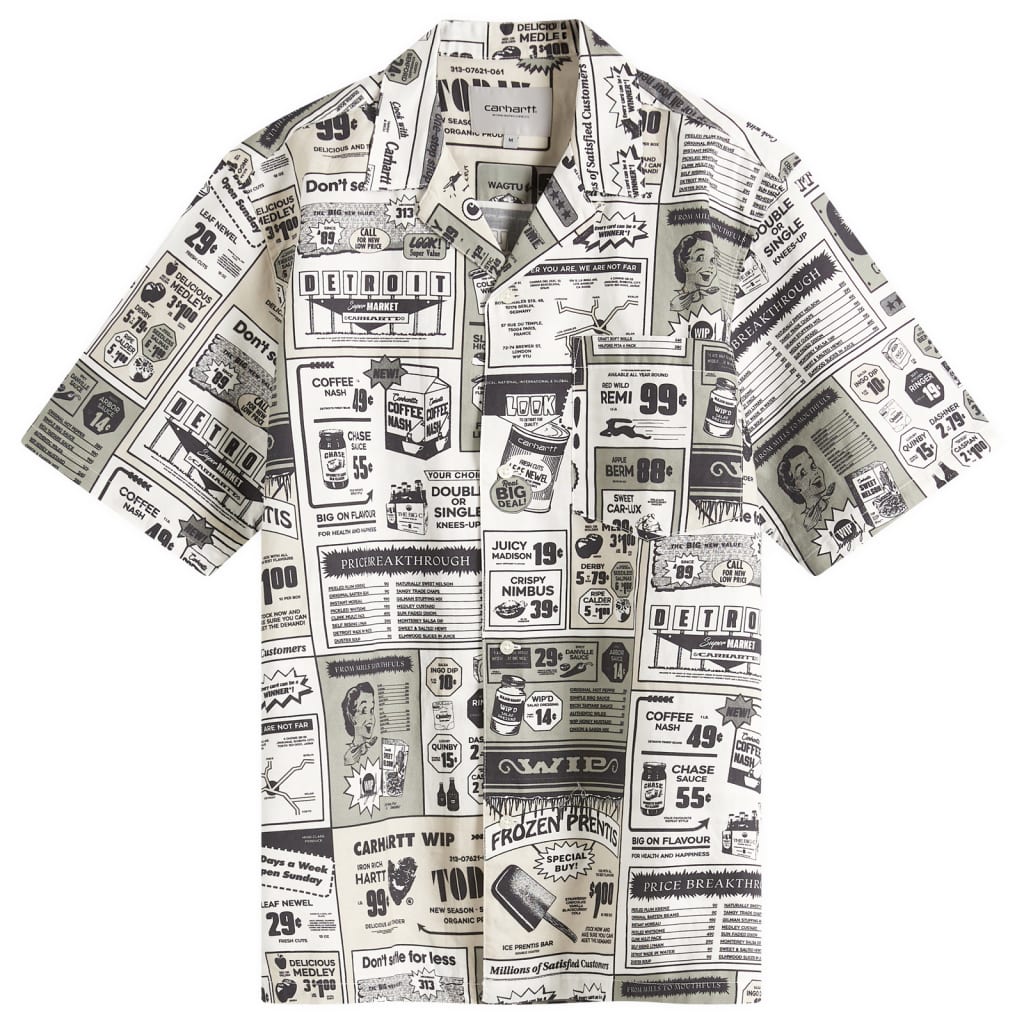 

Рубашка для отпуска из каталога Carhartt Wip, цвет neutral