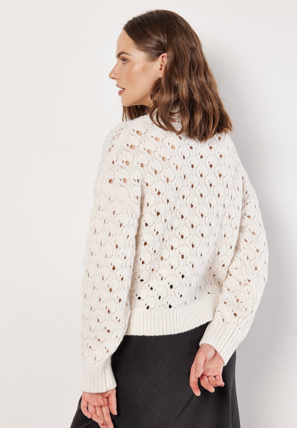 

Джемпер POINTELLE TEARDROP CHUNKY Apricot, бежевый