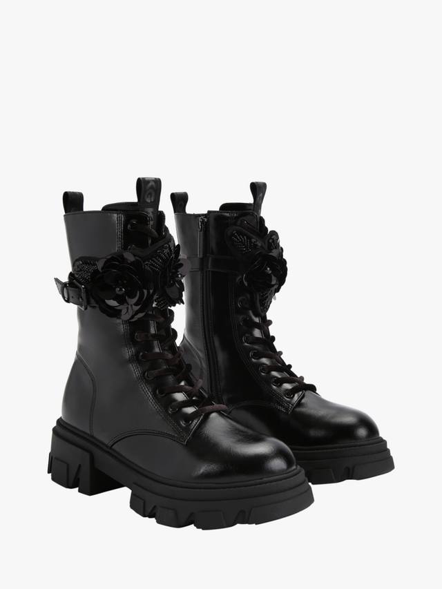 Трекерские ботинки с манжетой на щиколотке KG Kurt Geiger, Black — фото 4