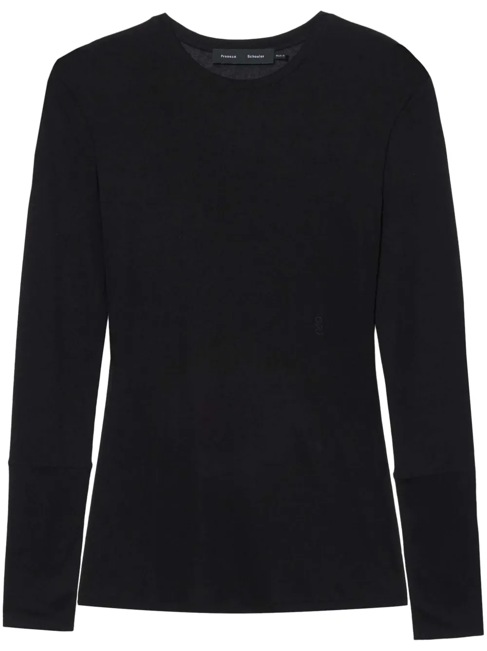 

Топ Kaiya Proenza Schouler, черный