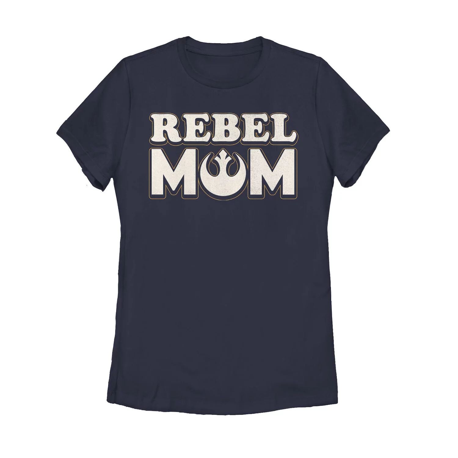 

Детская футболка с рисунком «Звездные войны» ко Дню матери Rebel Mom Licensed Character, синий