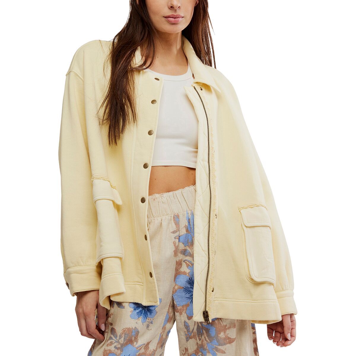 

Свитшот Alexa Free People, цвет flan