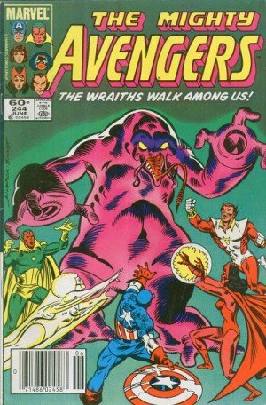 

Avengers #244 "Rocketeers & Dire Wraiths Appearance" (MARVEL COMICS)