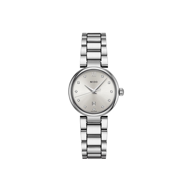 

MIDO Часы Belem Cereli Series Quartz Movement Women's Watch Watch 29mm Silver Dial, Silver Dial