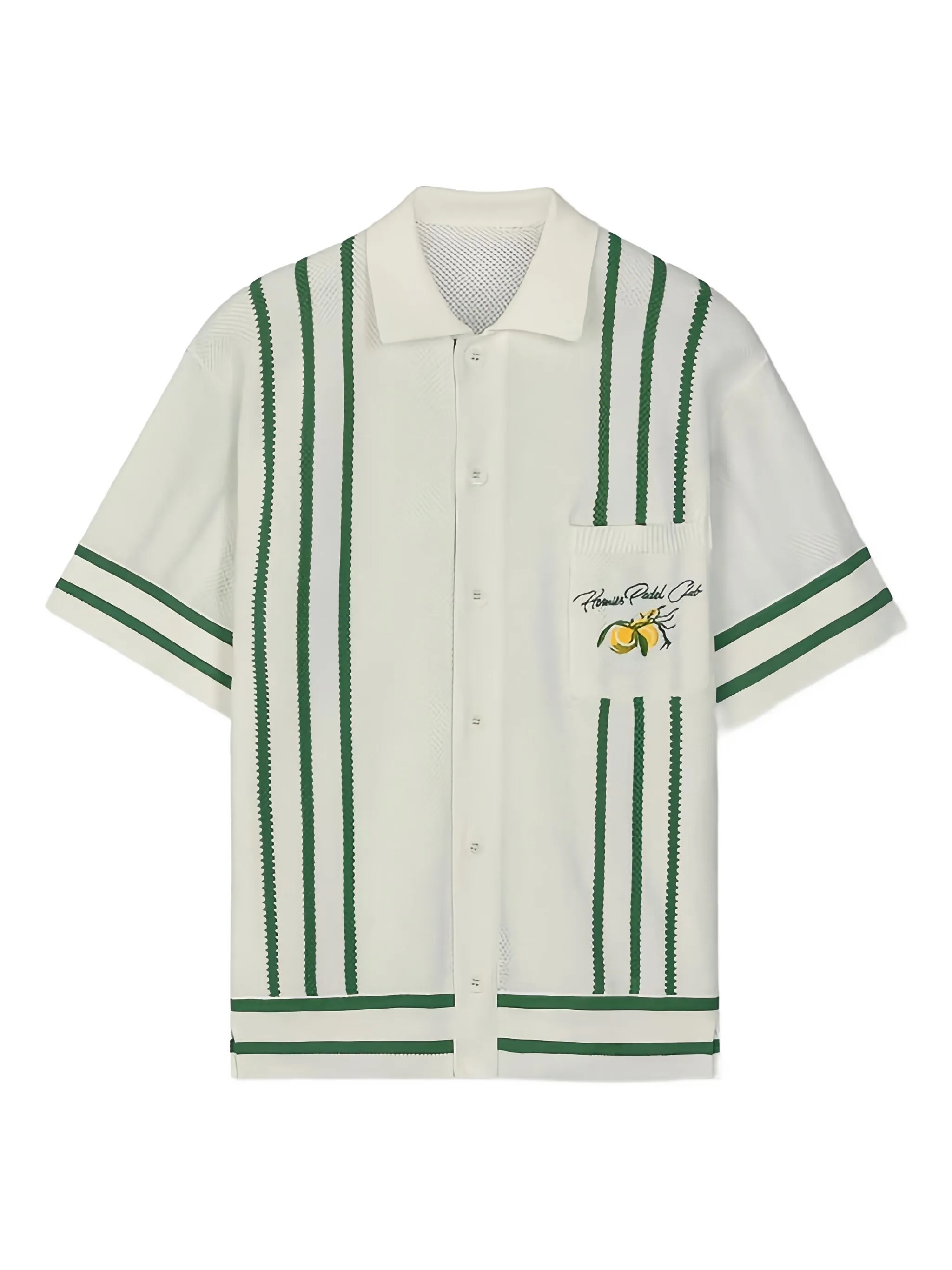 

Трикотажная рубашка в полоску Homies Marbella, белый