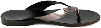 

Мужские шлепанцы/сандалии Roberto Guerrini S-505 цвета олова, Pewter