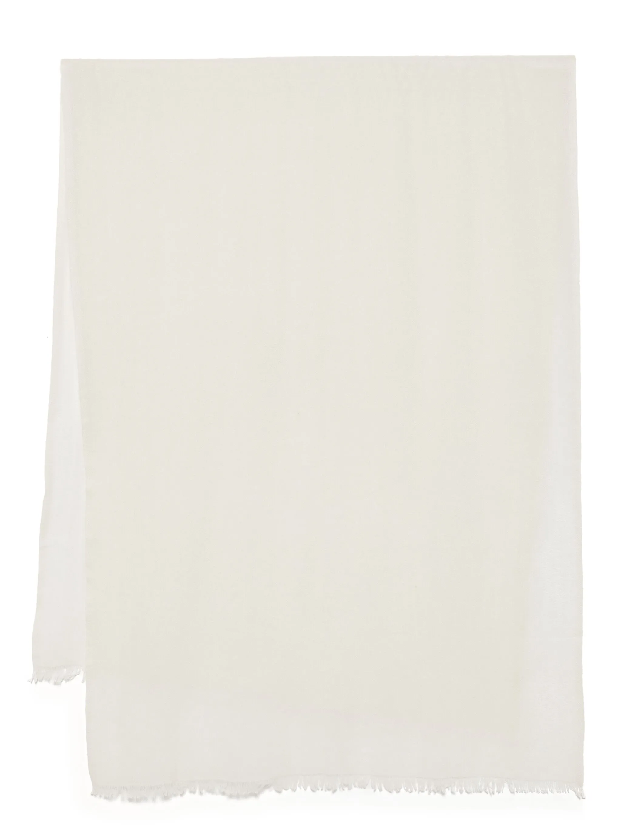 

Трикотажный шарф N.Peal, белый