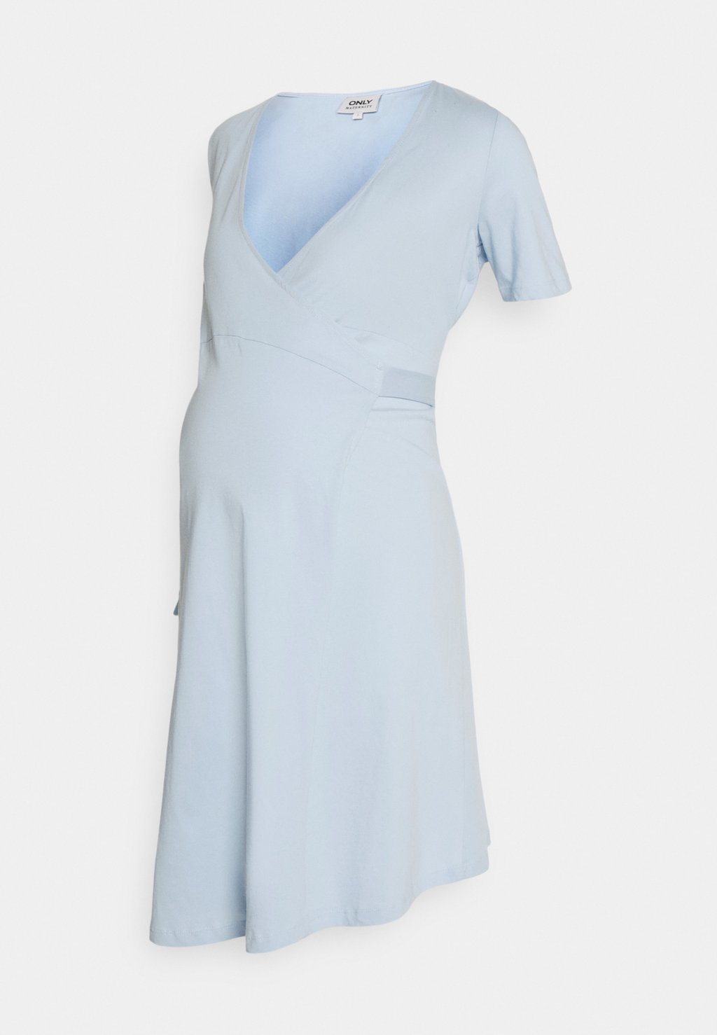 

Платье из джерси OLMMAY WRAP DRESS ONLY MATERNITY, светло-голубой
