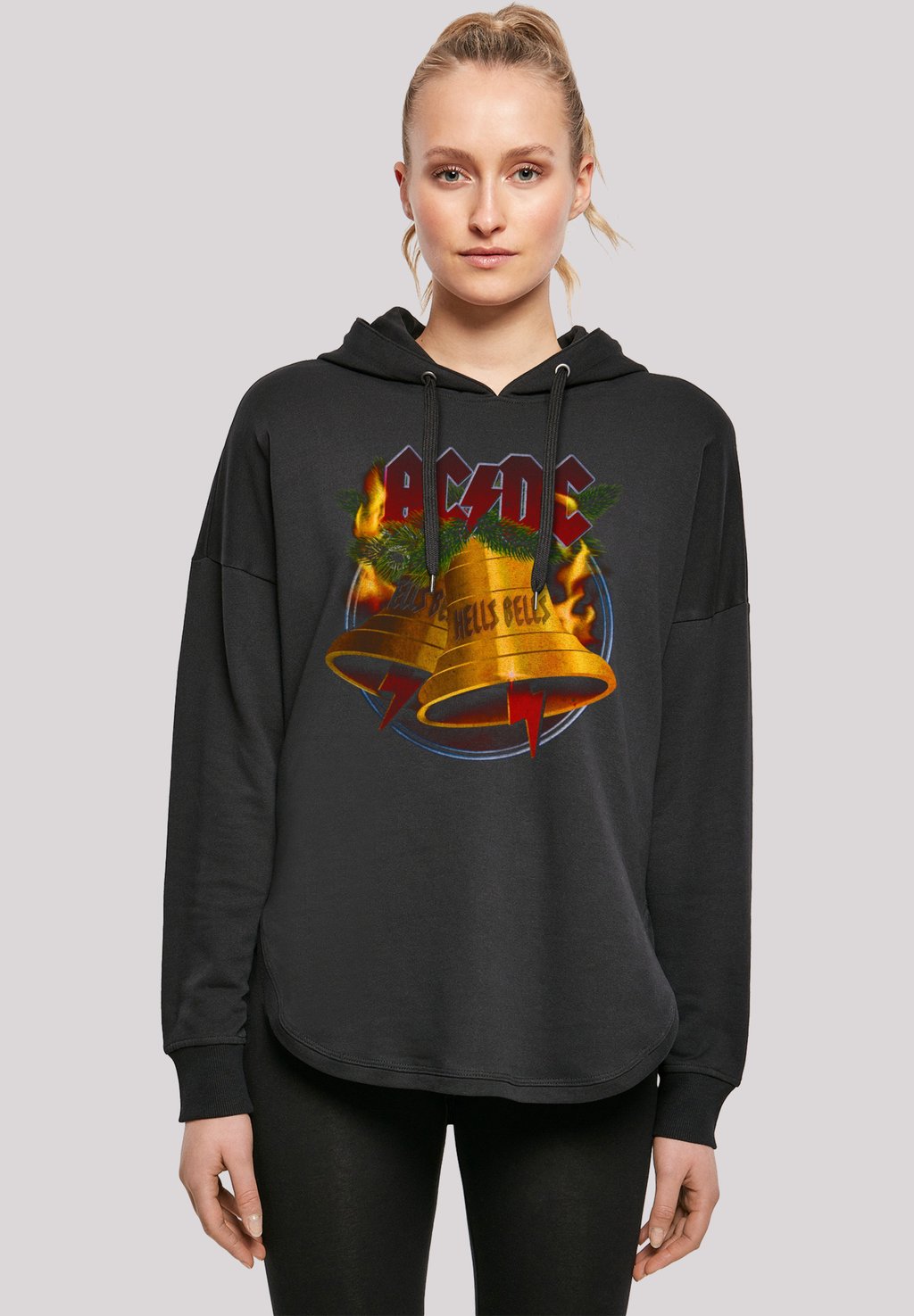 

Толстовка ACDC CHRISTMAS WEIHNACHTEN HELLS BELLS - Hoodie F4NT4STIC, черный