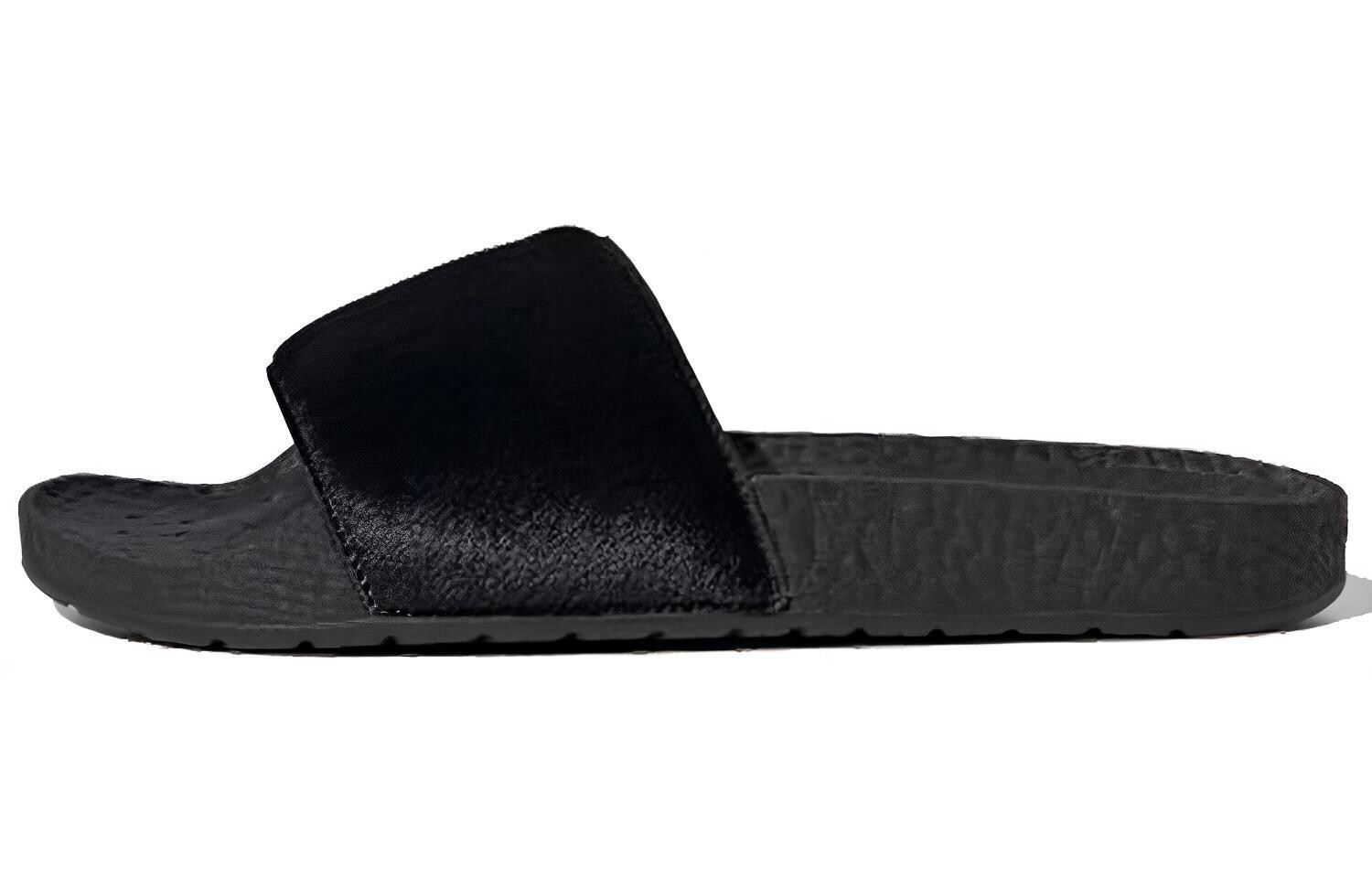 Шлепанцы и сланцы Adidas Originals Adilette Boost Slides 'Triple Black'