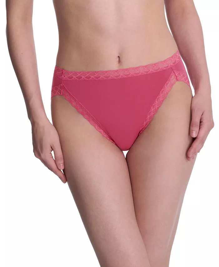 

Женские трусы-слипы Bliss Supima из хлопка французского кроя Natori, красный