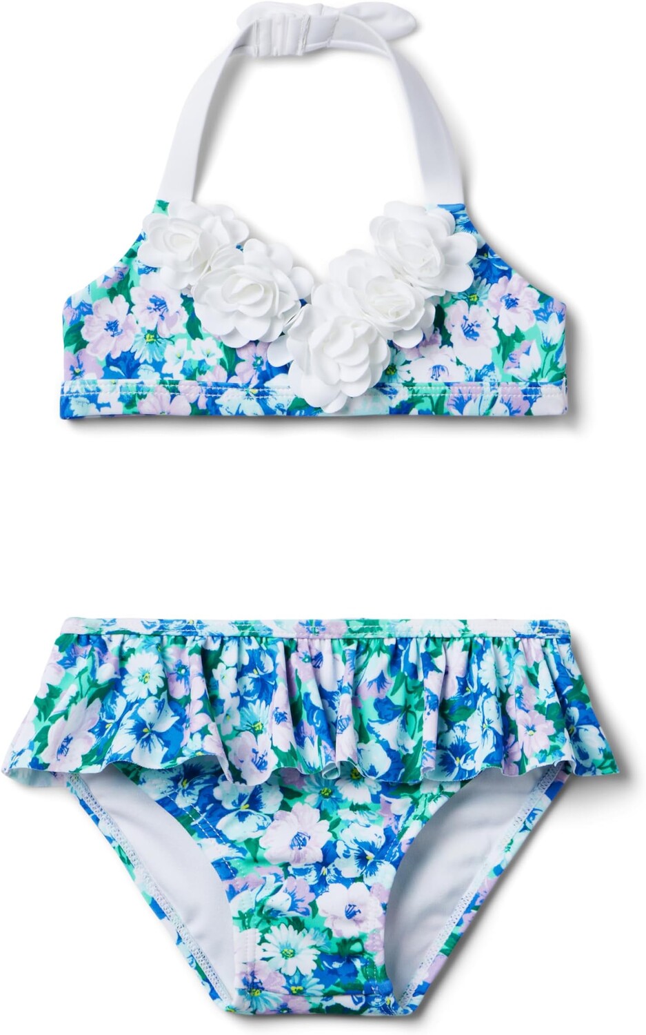 

Купальник Janie and Jack Floral Two Piece Swimsuit, цвет Multicolor