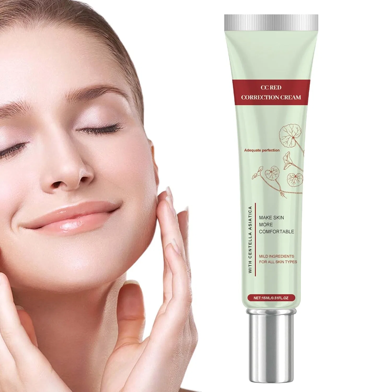 Легкий тональный крем CC Cream для зрелой и чувствительной кожи Genérico