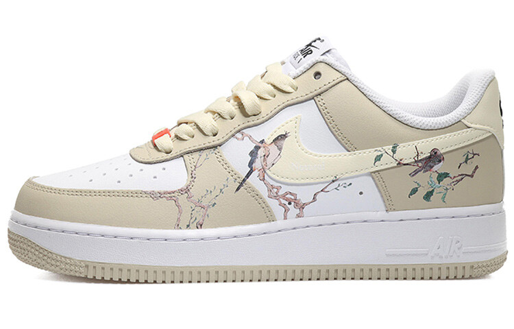 

Кроссовки Nike Air Force 1 Skateboard Shoes Unisex Low-Top Yellow White