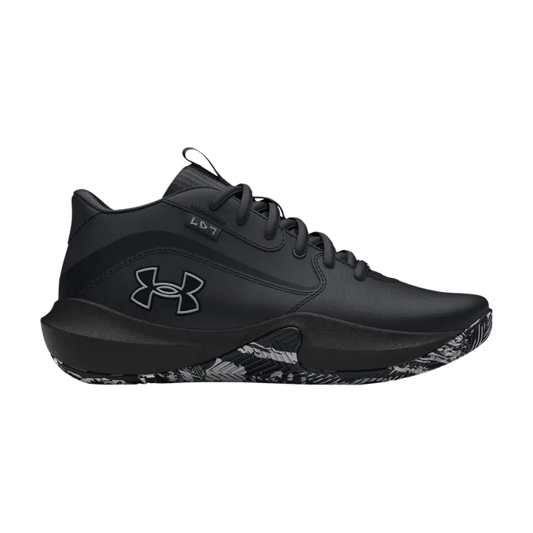 

Кроссовки Under Armour Lockdown 7 GS Black Metallic Silver, черный