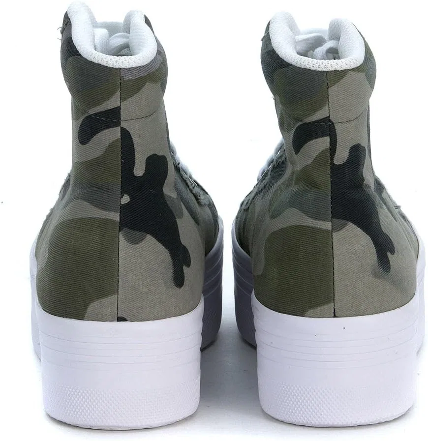 Кроссовки Jeffrey Campbell JC Play High с камуфляжным рисунком, Camouflage — фото 3