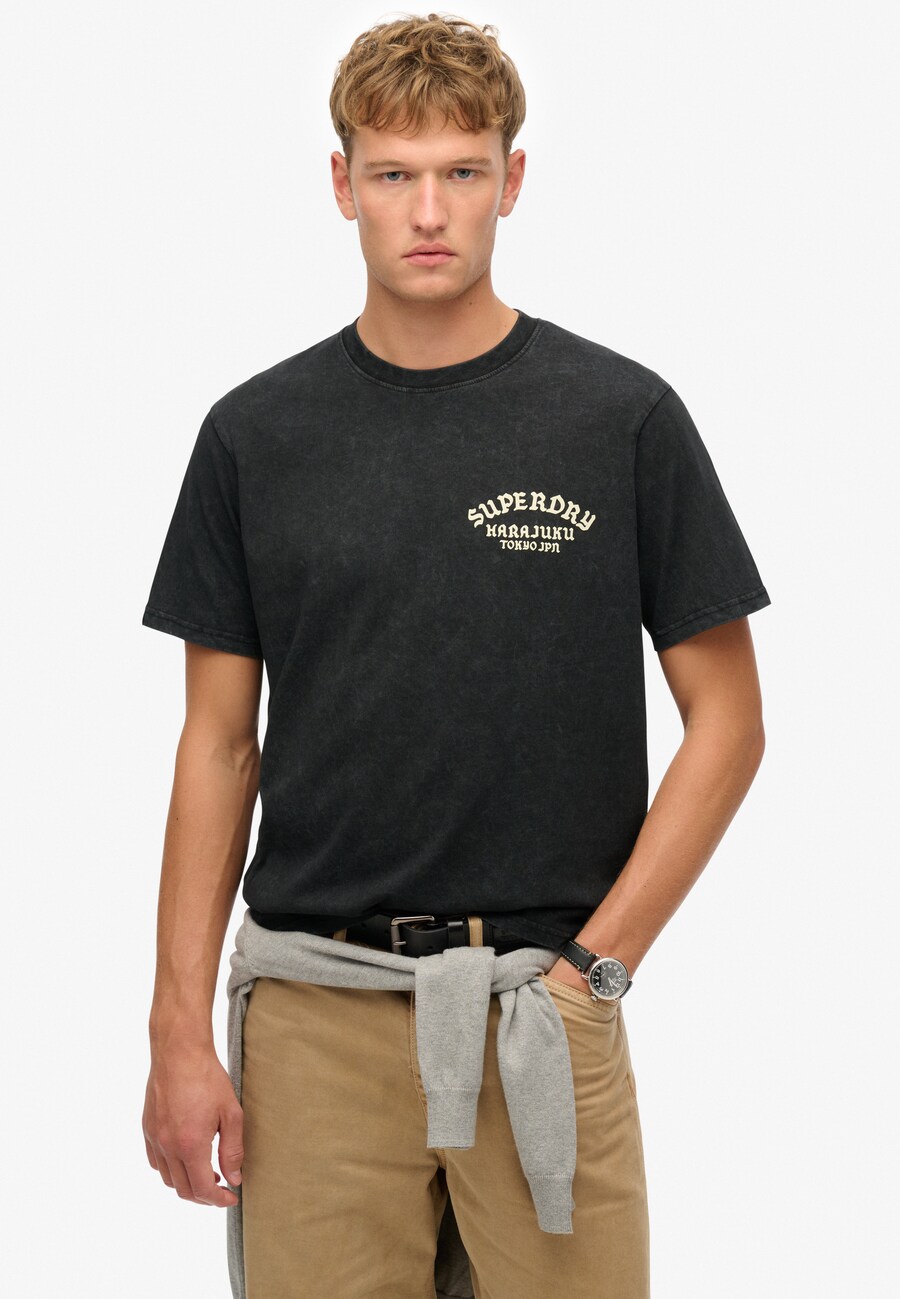 

Рубашка Superdry Neo Trad, черный