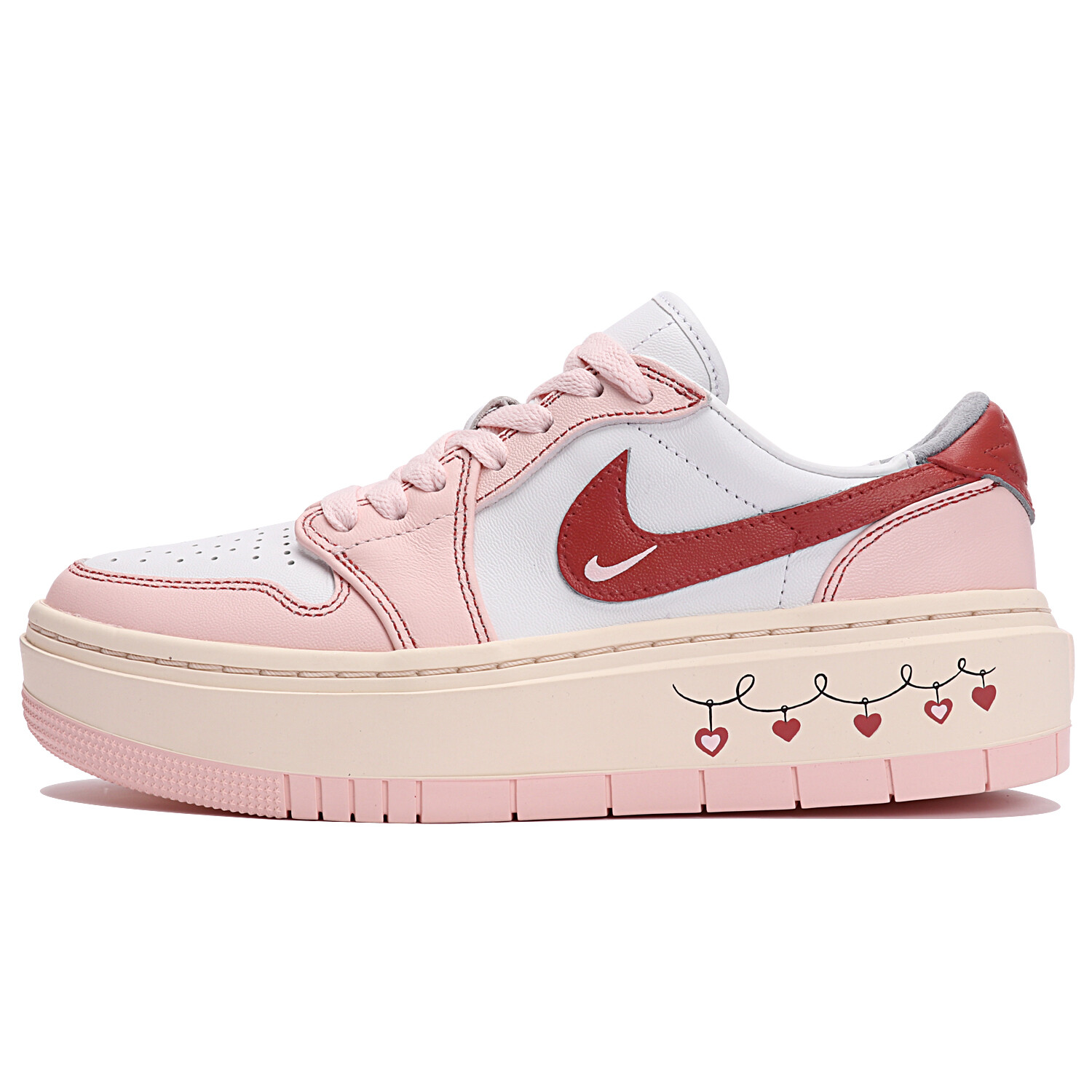 

Jordan Air Jordan 1 винтажные баскетбольные кроссовки женские, Chalk White