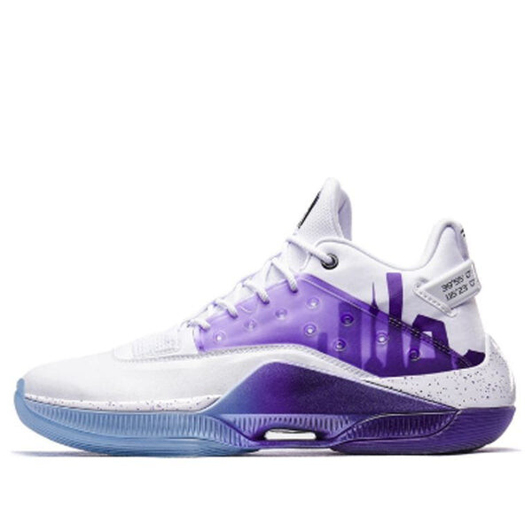 

Кроссовки levitation 4 'white purple' Xtep, белый