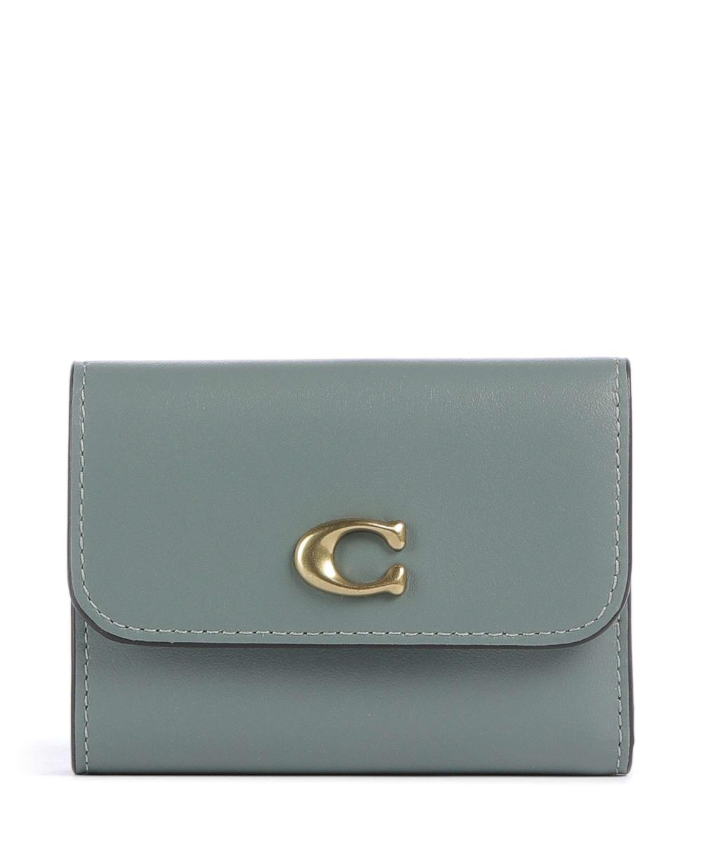 

Кошелек Essential из мелкозернистой кожи Coach, зеленый