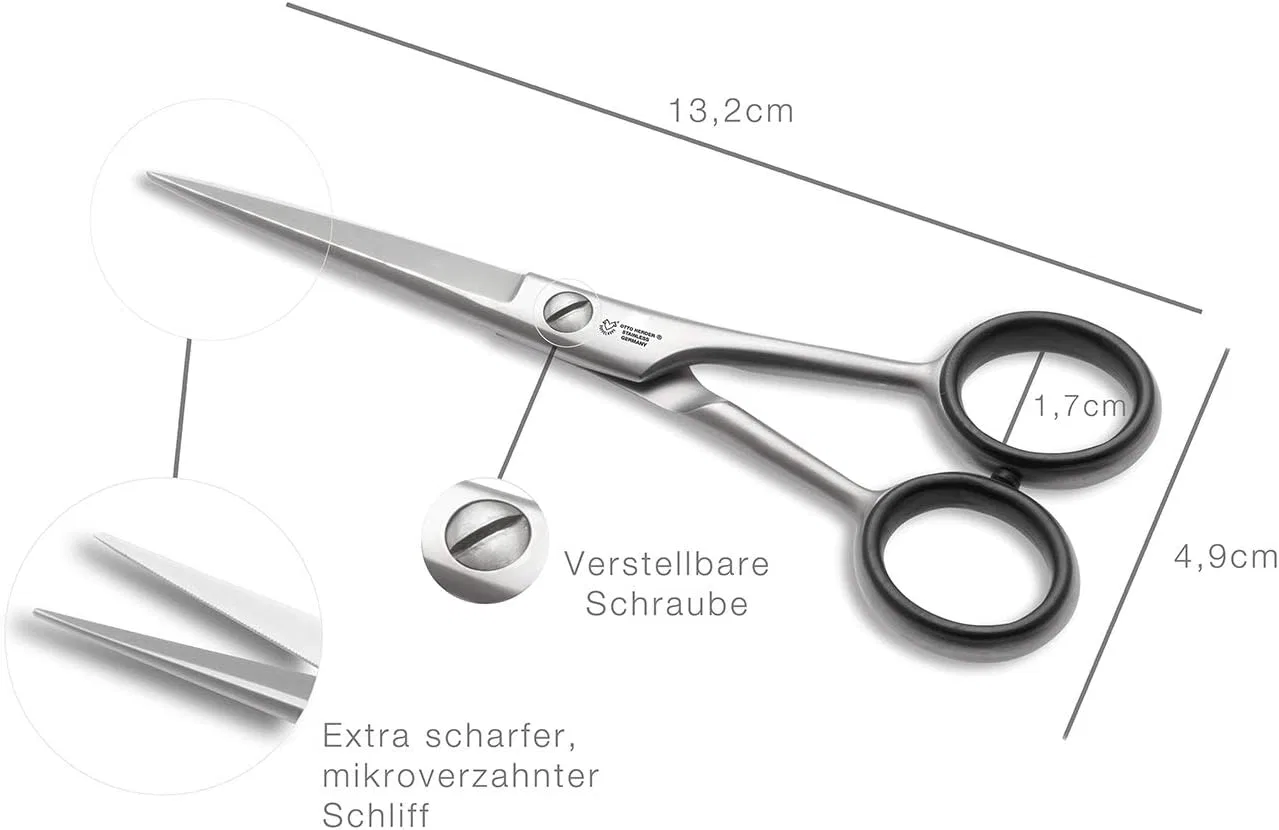Парикмахерские ножницы OTTO HERDER Solingen 5 дюймов из нержавеющей стали Otto Herder Manicure — фото 3